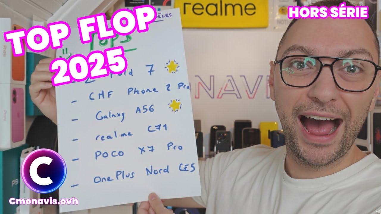 BILAN 2025 : 70 smartphones test&eacute;s ! 🤯