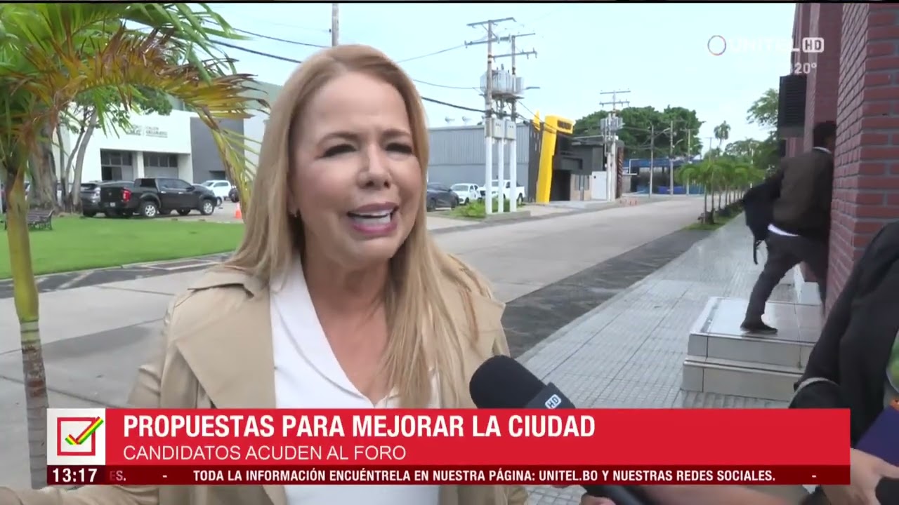 Candidatos a la Alcaldía de Santa Cruz de la Sierra presentaron sus propuestas