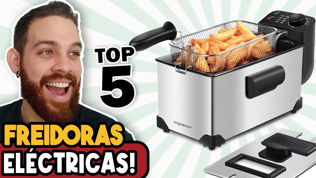 😍 DESCUBRE la Mejor Freidora eléctrica de Aceite ▶Amazon.es 2023◀ (COMPARATIVA Calidad Precio)