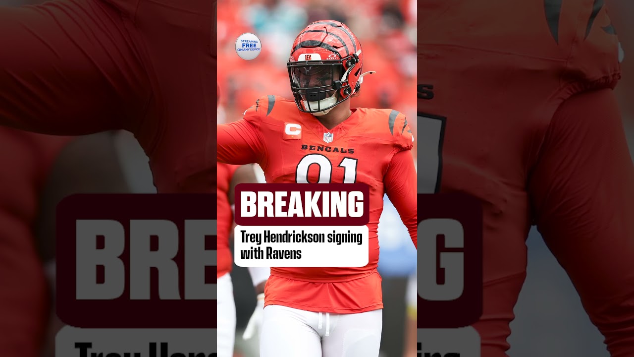 The Ravens are signing Trey Hendrickson to a 4-year deal #nfl #ravens