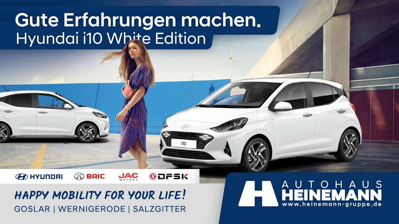 Letzte Verbrenner sichern - Der Hyundai i10 mit einer Ausstattung wie ein Großer