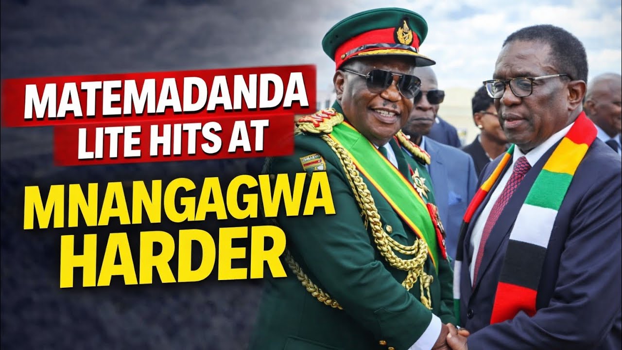 MATEMADANDA LITE HITS AGAIN DESTROYS MNANGAGWA AND ZANU PF 