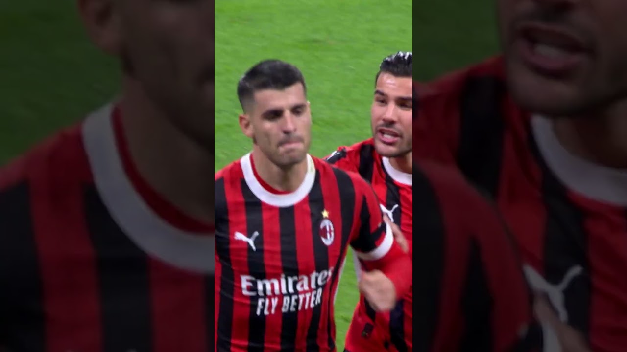 Alvarito Morata with a striker&rsquo;s finish on home soil 🇪🇸 | #shorts #championsleague