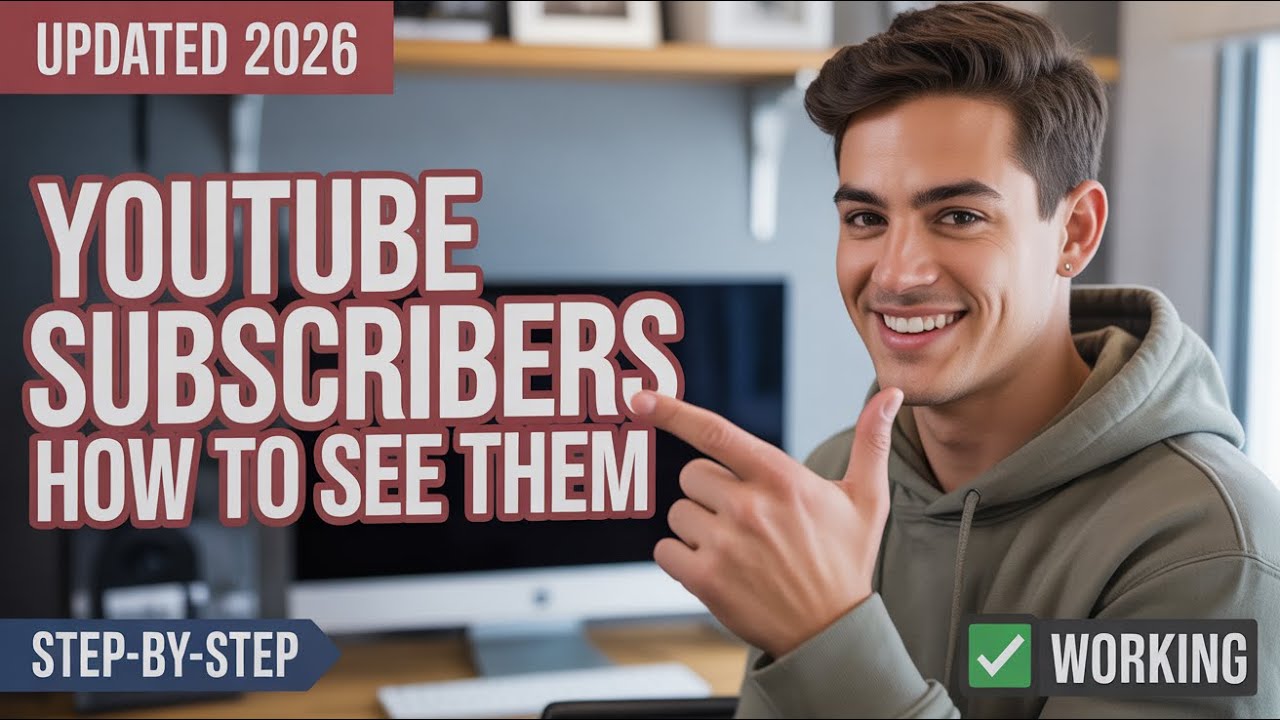 How to See Your YouTube Subscribers (2026 Updated Guide)
