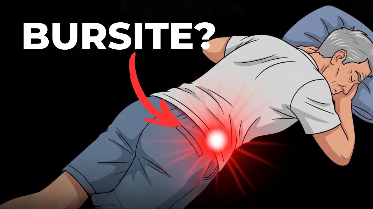Dor no Quadril ao Dormir? 3 Exercícios para Alívio da Bursite