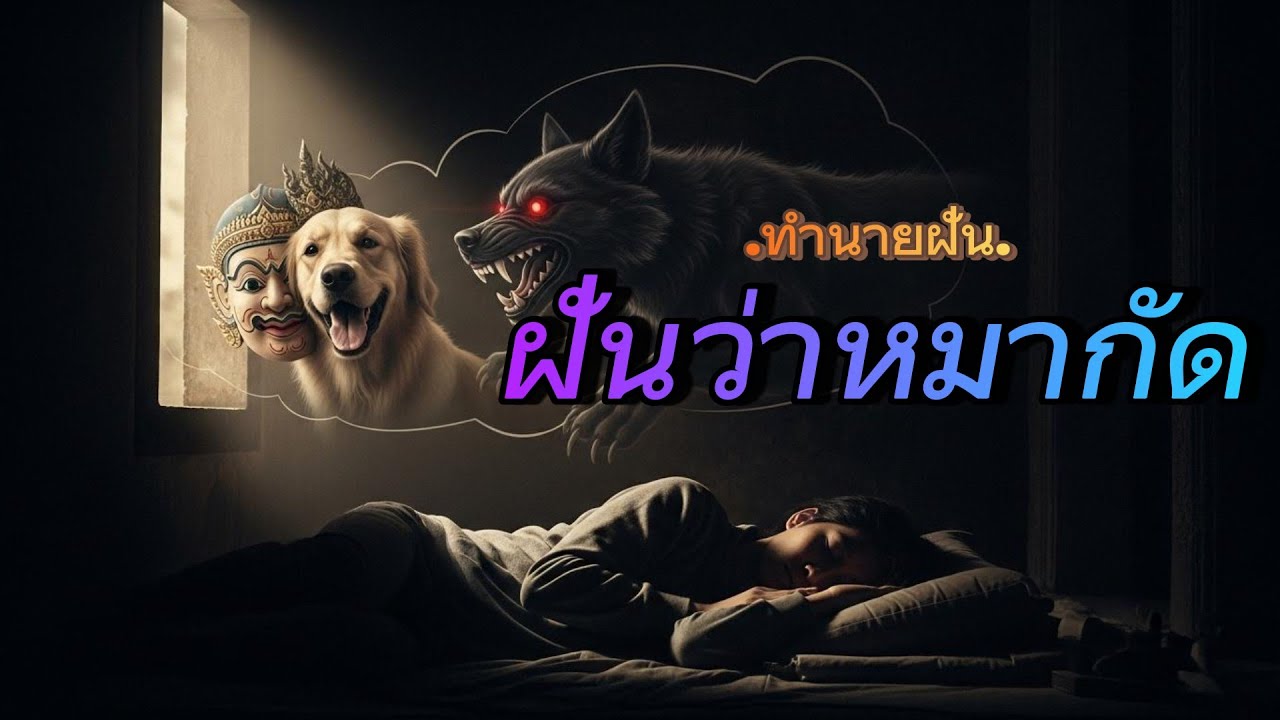 ระวัง! #ฝันว่าหมากัด เพื่อนรักจะหักเหลี่ยม? เปิดคำทำนายที่แม่นจนขนลุก #เลขเด็ด