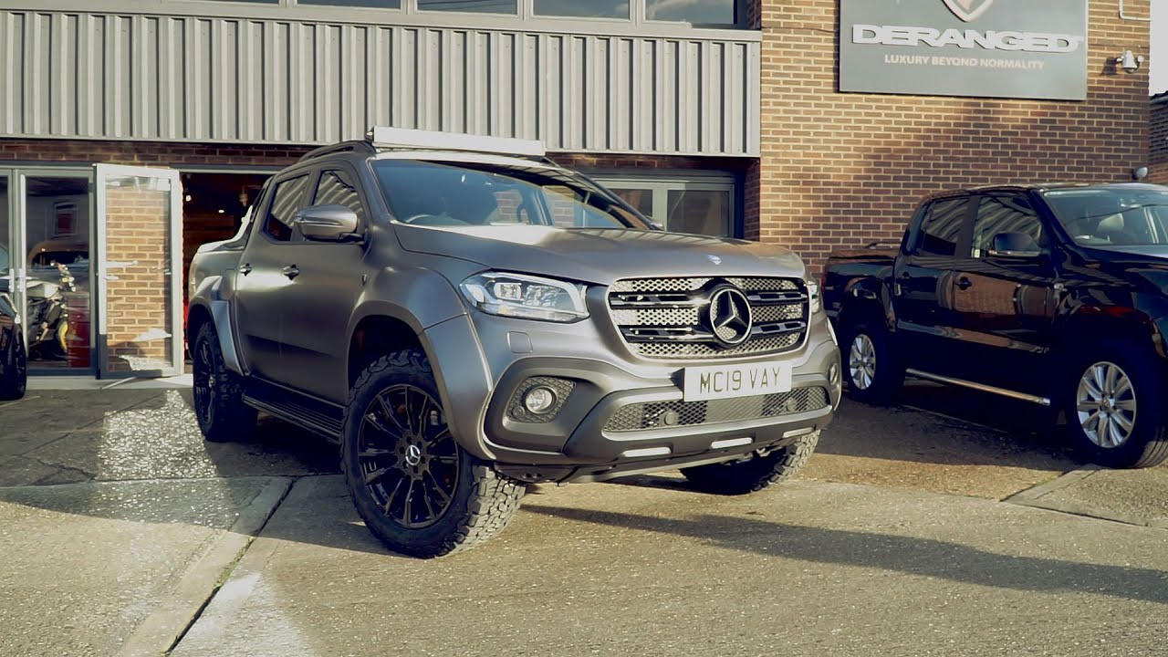 2019 Mercedes X-Class Reveal & Customer Handover | Satin Dark Grey Wrap