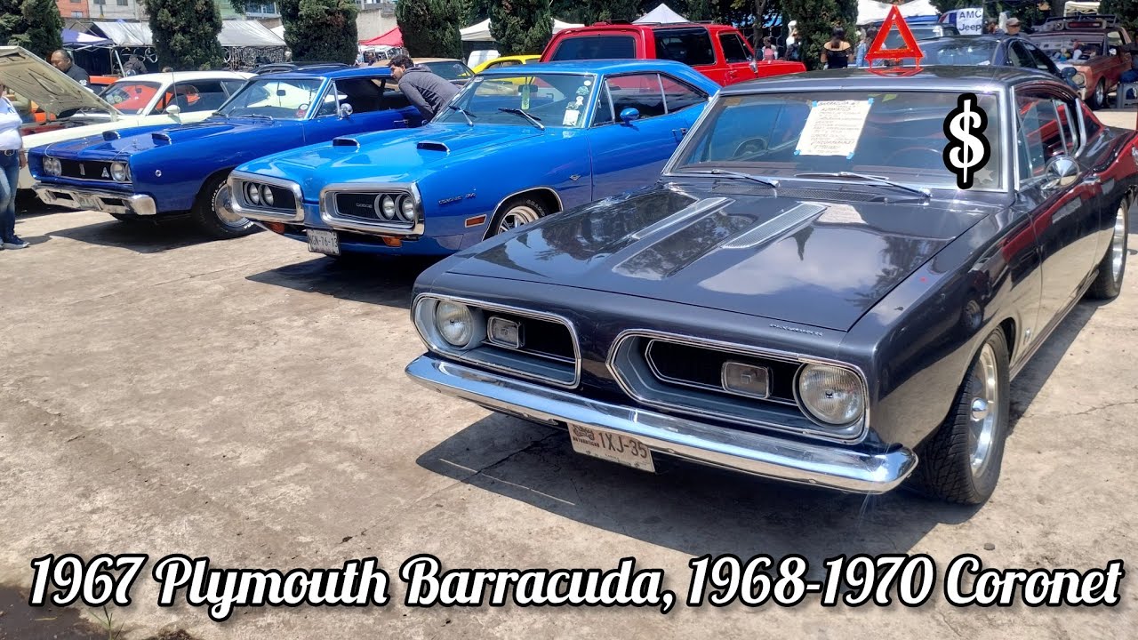 1967 Plymouth Barracuda en Venta. 1970 Dodge Coronet, 1968 Dodge Coronet. Mopar day.