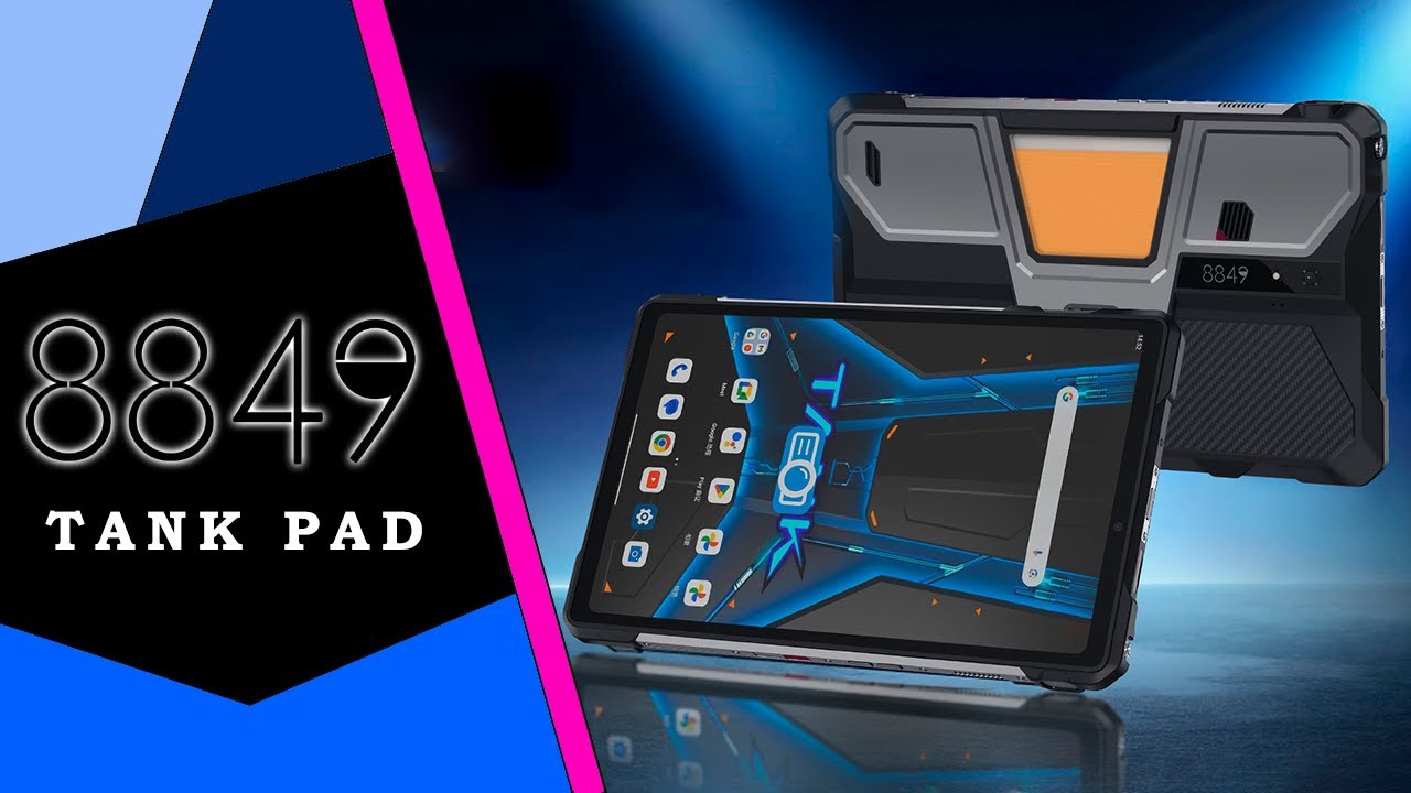 8849 TANK PAD 🦞 Pancerny tablet z Projektorem / Recenzja 4K