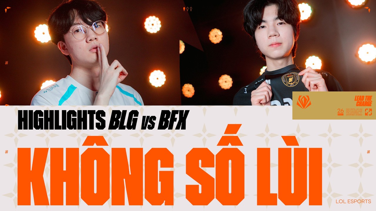 BLG vs BFX | HIGHLIGHTS | GROUP STAGE | FIRST STAND 2026 | HO&Agrave;NG LU&Acirc;N CO-STREAM