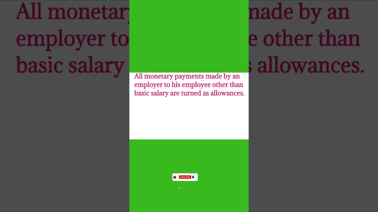 Allowances | Allowances And It's Types | Allowances in income tax | Meaning of allowances