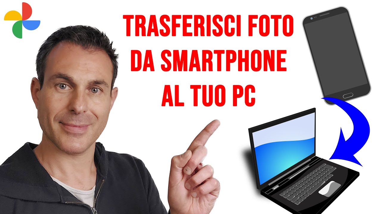 Come TRASFERIRE FOTO e VIDEO da SMARTPHONE al PC con Google Foto