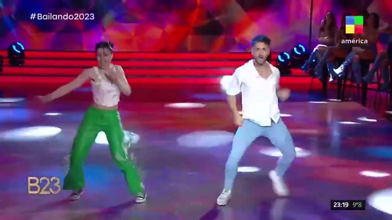 Martu Morales y Yeyo De Gregorio brillaron en la pista del #Bailando2023
