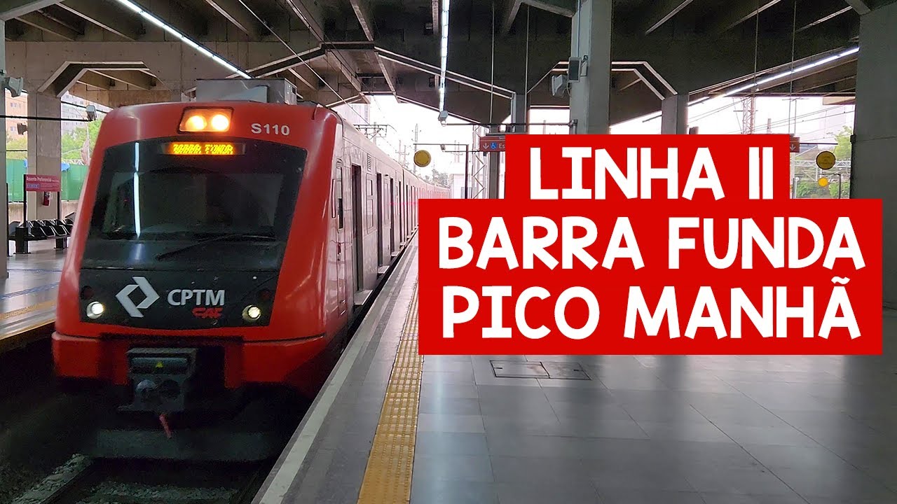 LINHA 11-CORAL EM BARRA FUNDA NOS DIAS ÚTEIS - PICO MANHÃ