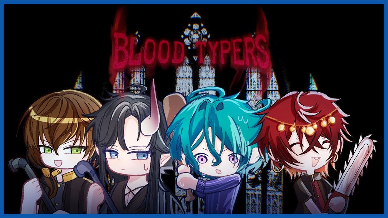 【 Blood Typers 】 New level of Keyboard ASMR with the Bois!