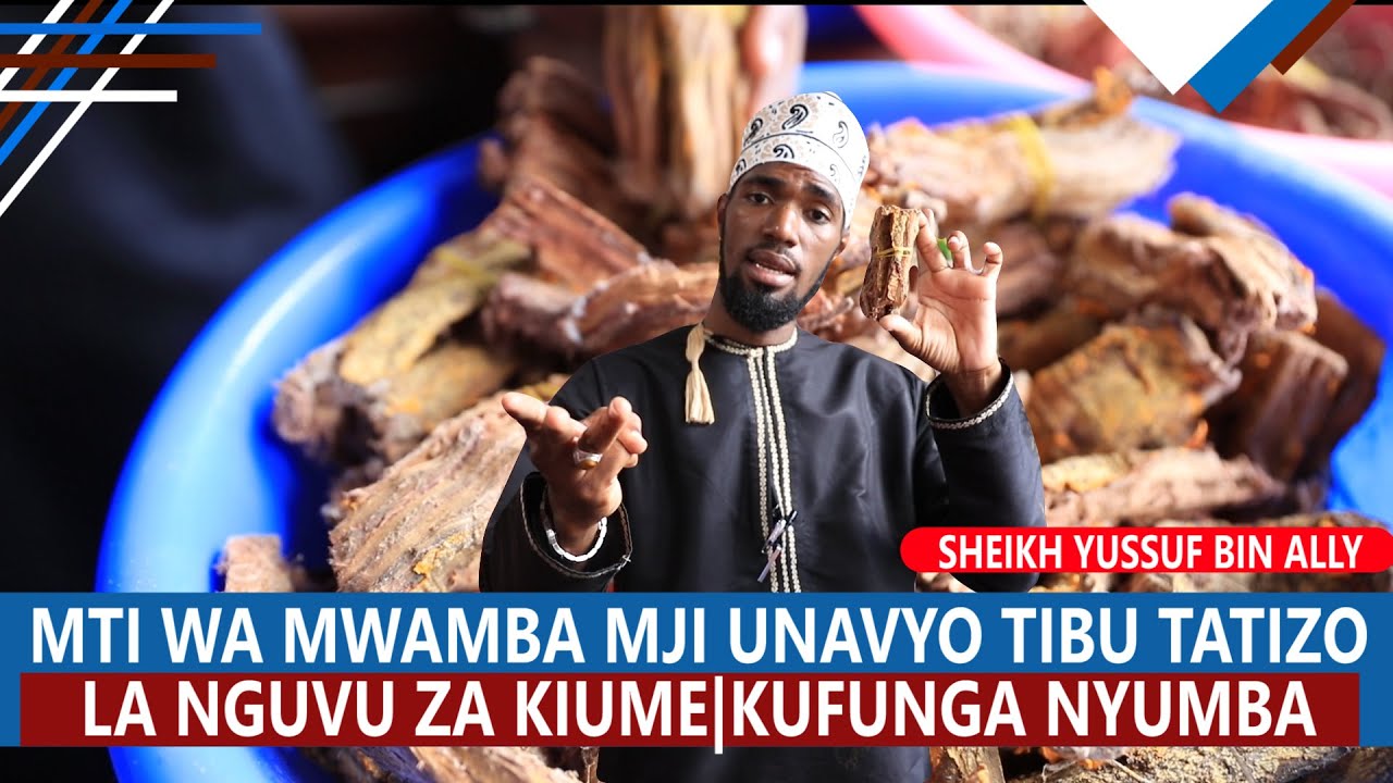 MTI WA MWAMBA MJI UNAVYO TIBU TATIZO LA NGUVU  ZA KIUME |KUFUNGA NYUMBA |SHEIKH YUSSUF BIN ALLY