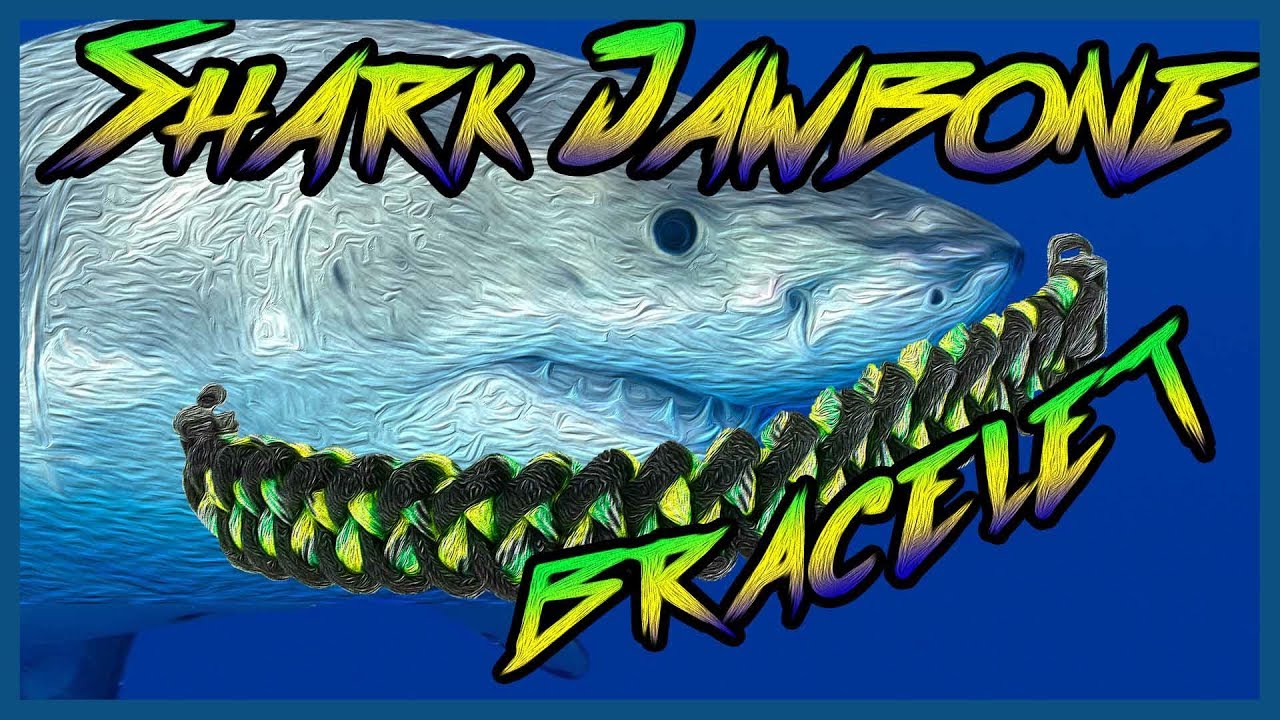 Shark Jawbone Paracord Bracelet Tutorial