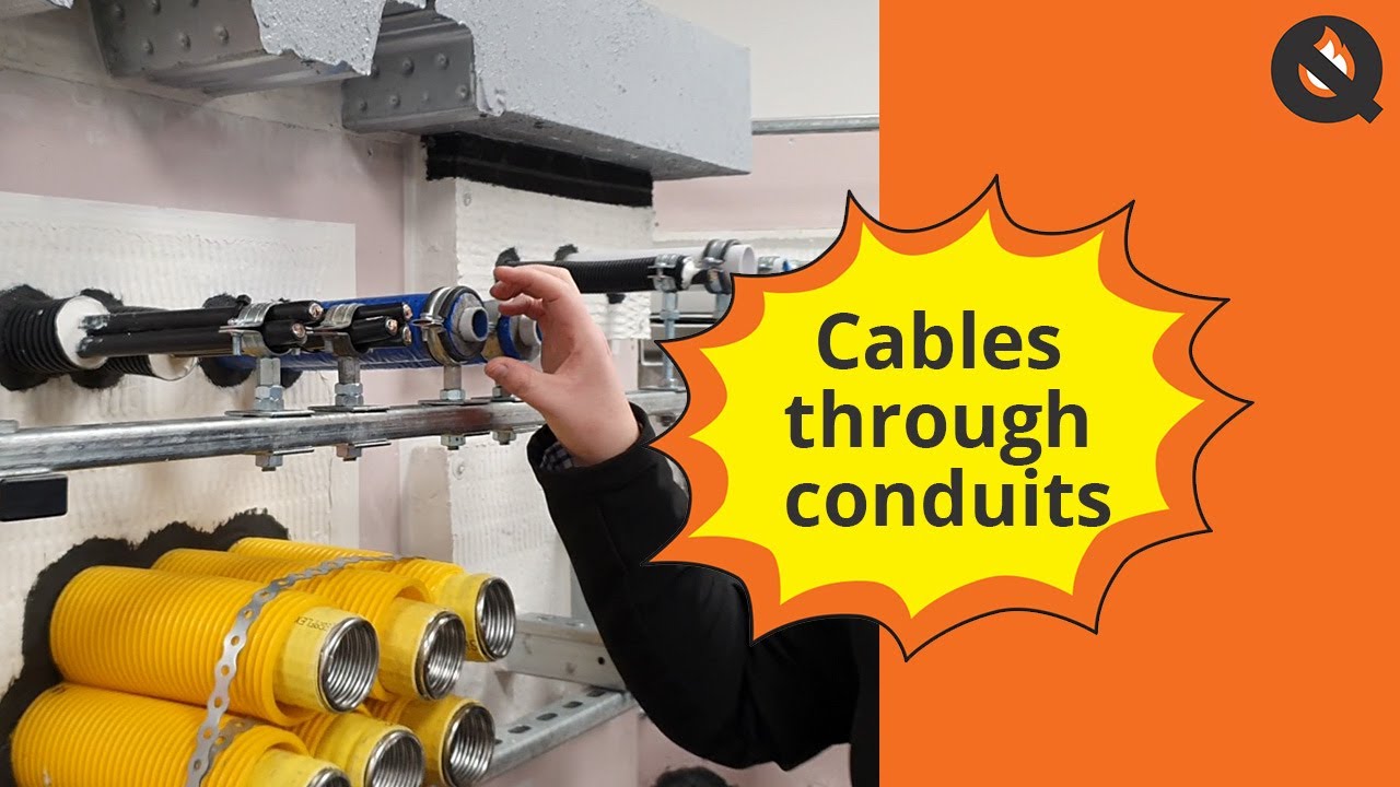 Firestopping Tested Detail: Cables Through Conduits