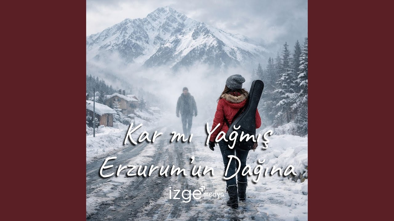 Kar mı Yağmış Erzurum'un Dağına