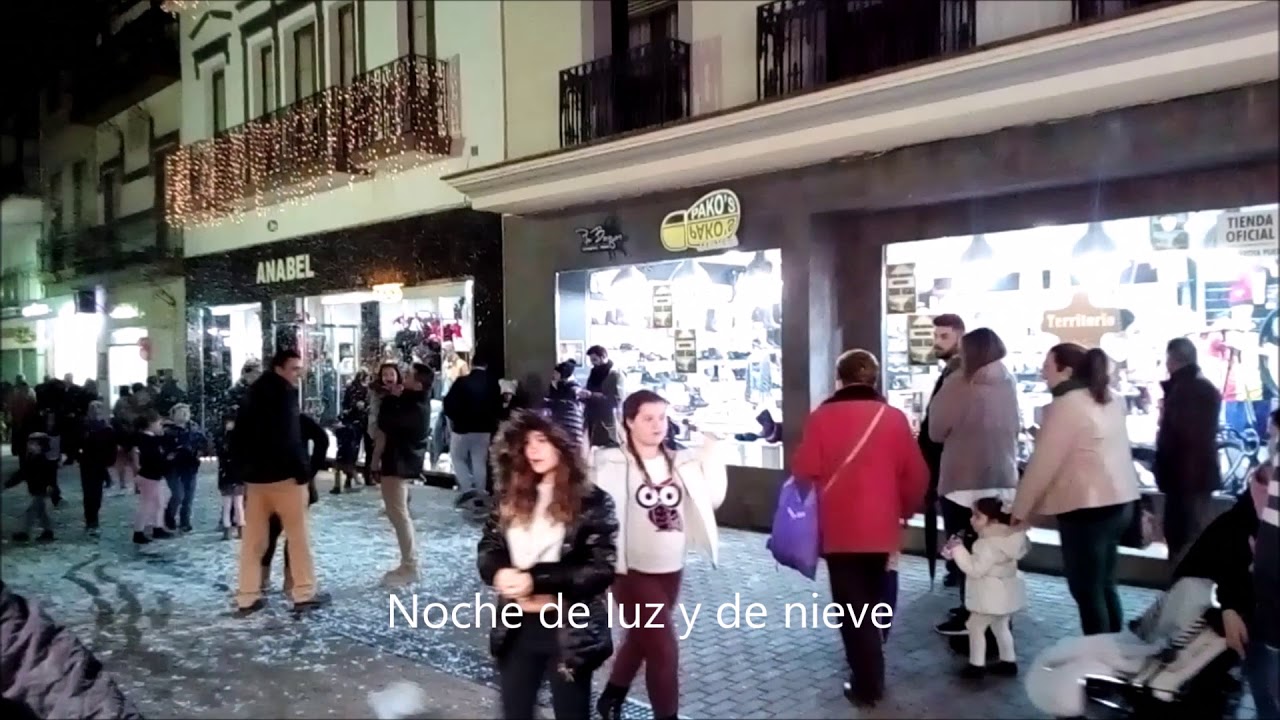Noche de la luz en Peñarroya-Pueblonuevo (Córdoba)