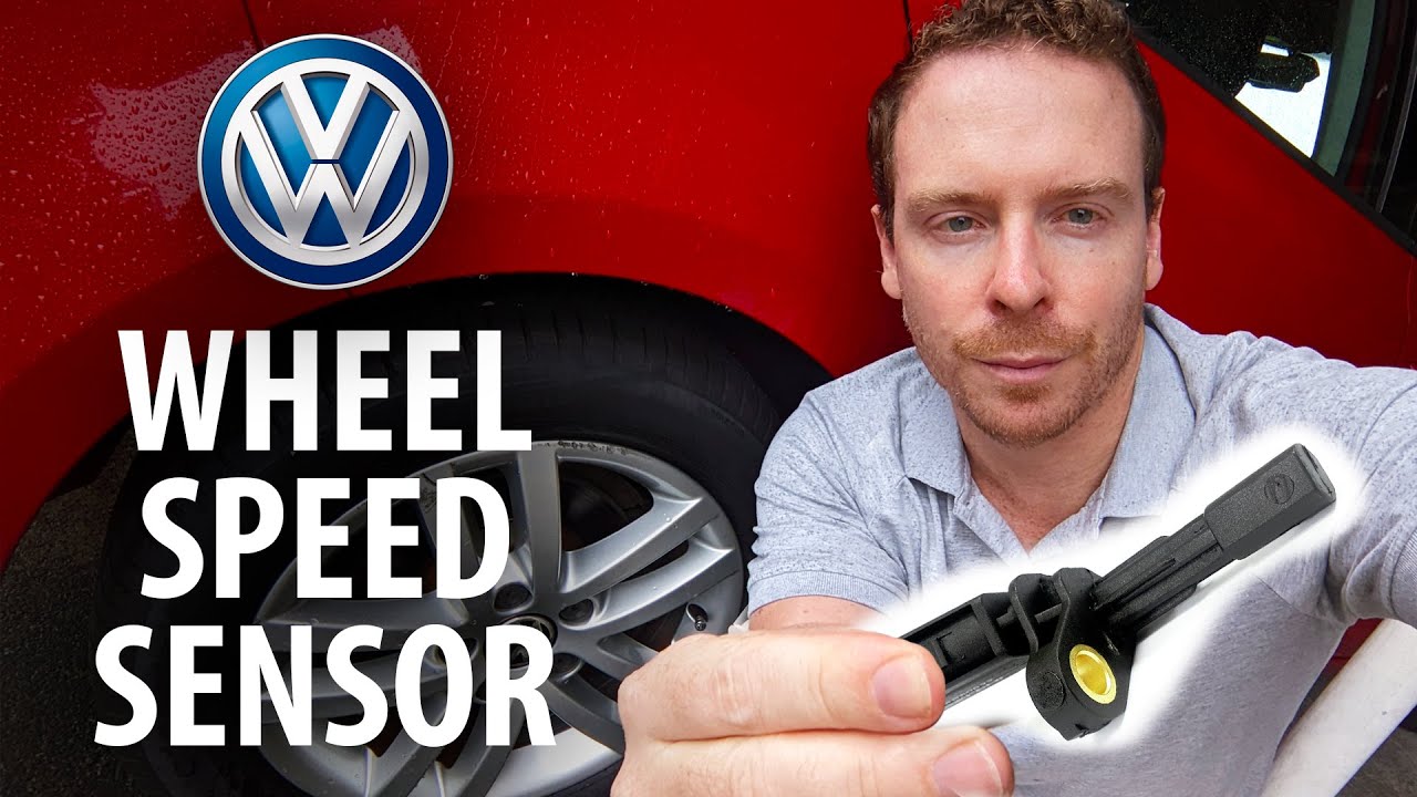 Проверка и замена датчика скорости колеса VW, неисправности ABS и ESC (Golf 6)