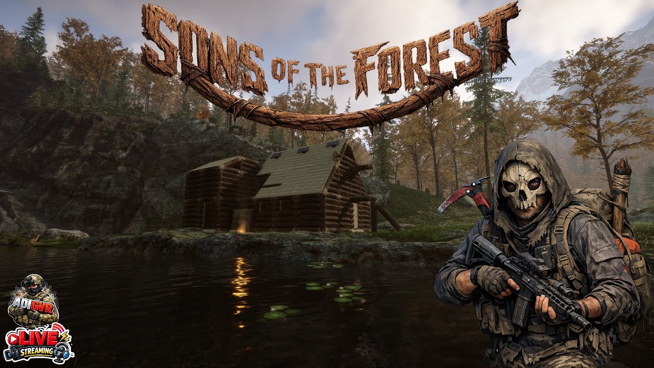 🔴LIVE. SONS OF THE FOREST,  INSTALAM PANOURILE SOLARE!