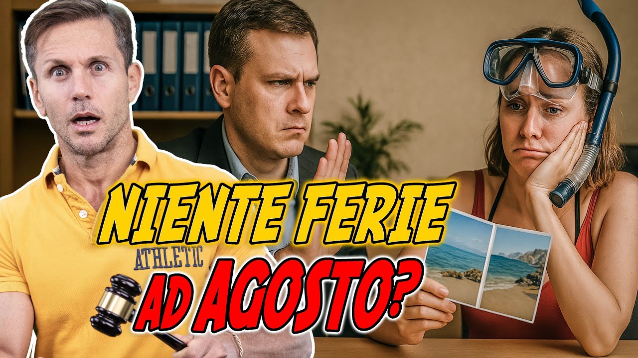 Il DATORE pu&ograve; rifiutare le FERIE nel mese richiesto dal dipendente? | Avv. Angelo Greco