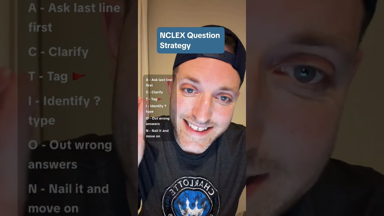 2/10 NCLEX Review Question Strategy and ACTION