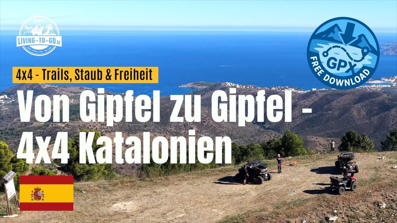 Offroad durch Katalonien: Spektakul&auml;re Route &uuml;ber Puigmal & Coll de Sant Miquel ATV Cforce & Can-Am