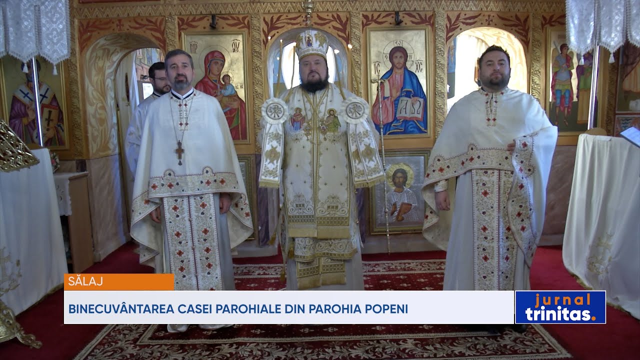 Binecuvântarea casei parohiale din Parohia Popeni, județul Sălaj
