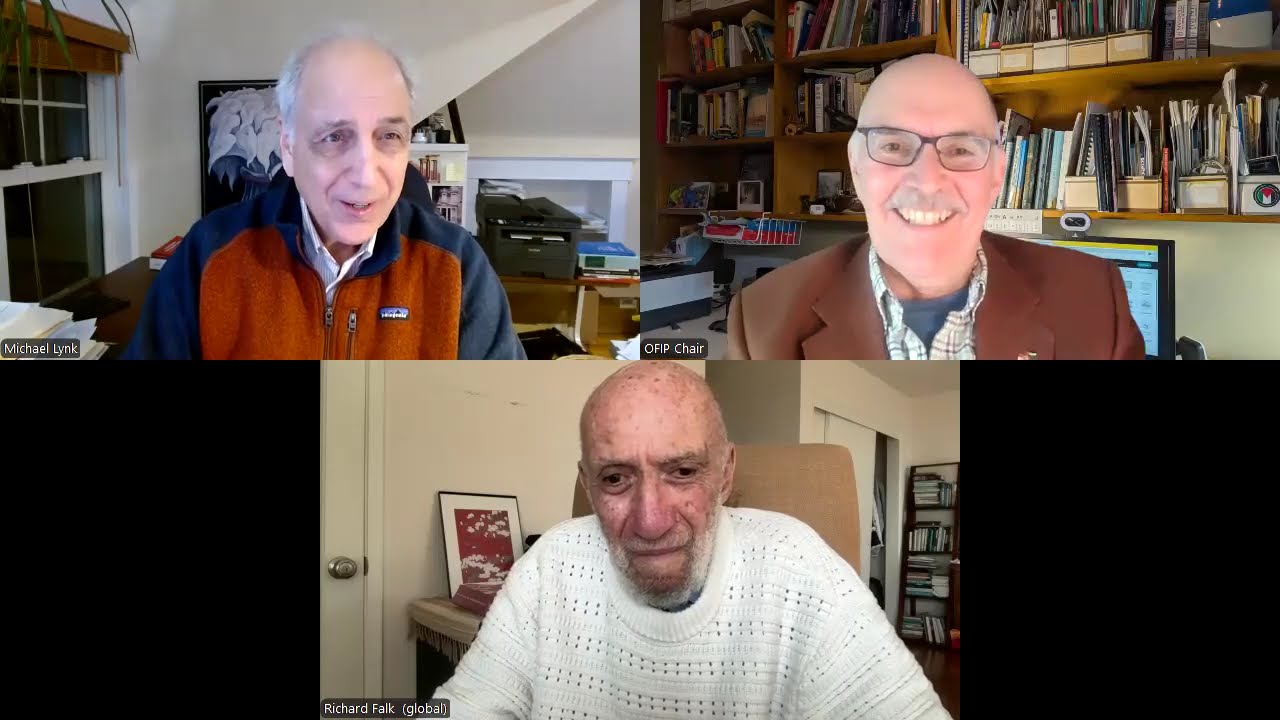 Interview with Professors Falk and Lynk about attacks on UN Special Rapporteur Francesca Albanese