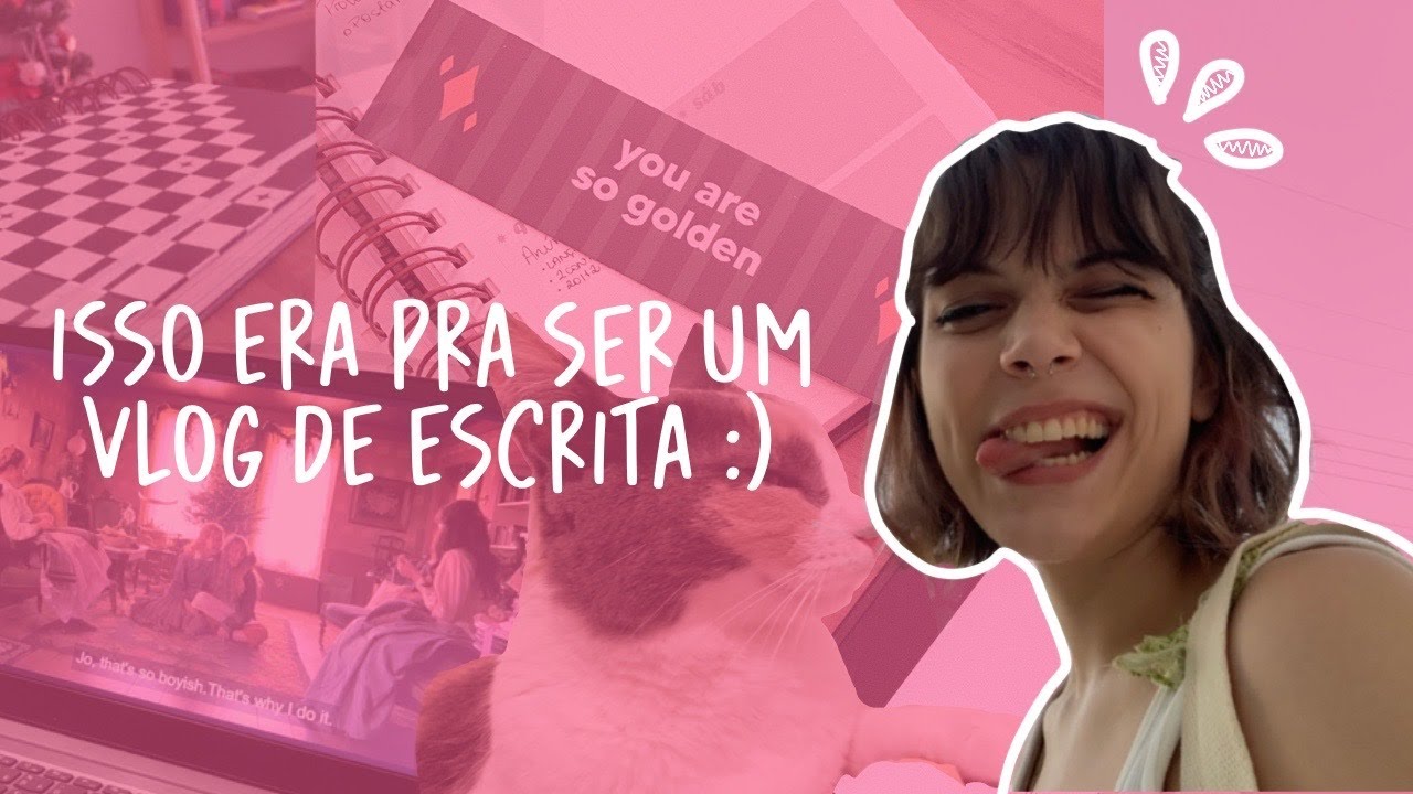 isso era pra ser um vlog de escrita :)
