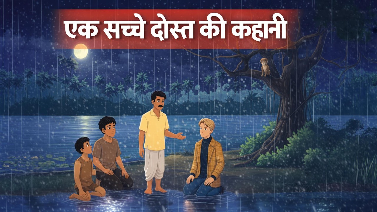 TRUE FRIENDS |सच्ची दोस्ती | HINDI KAHANIYA | CARTOON STORY | HINDI STORIES | KAHANI