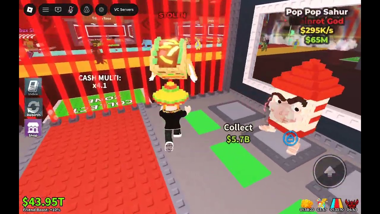 Opening lucky block pt1 (for during taco Tuesday admin abuse )