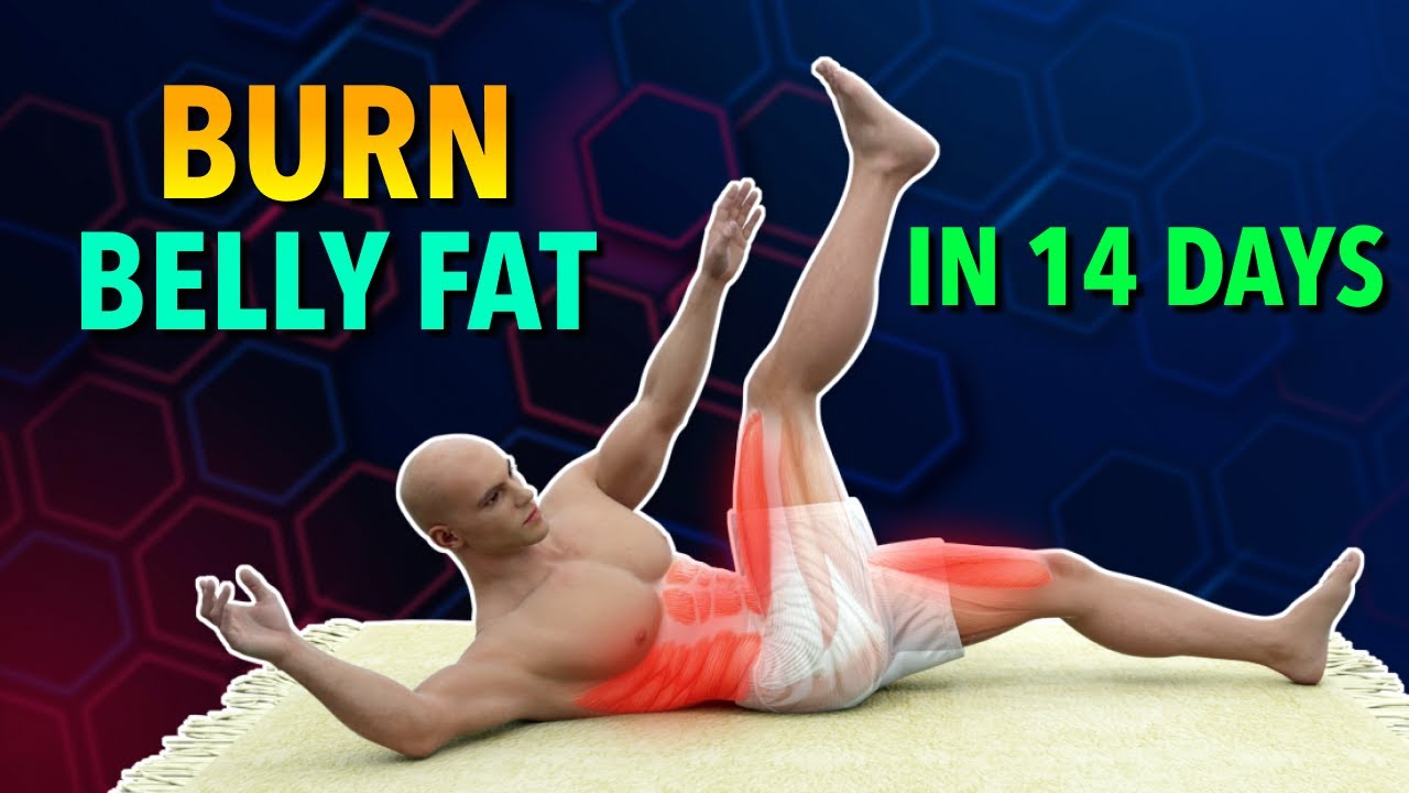 Flat Abdomen In 14 Days - Exercises to Burn Belly Fat
