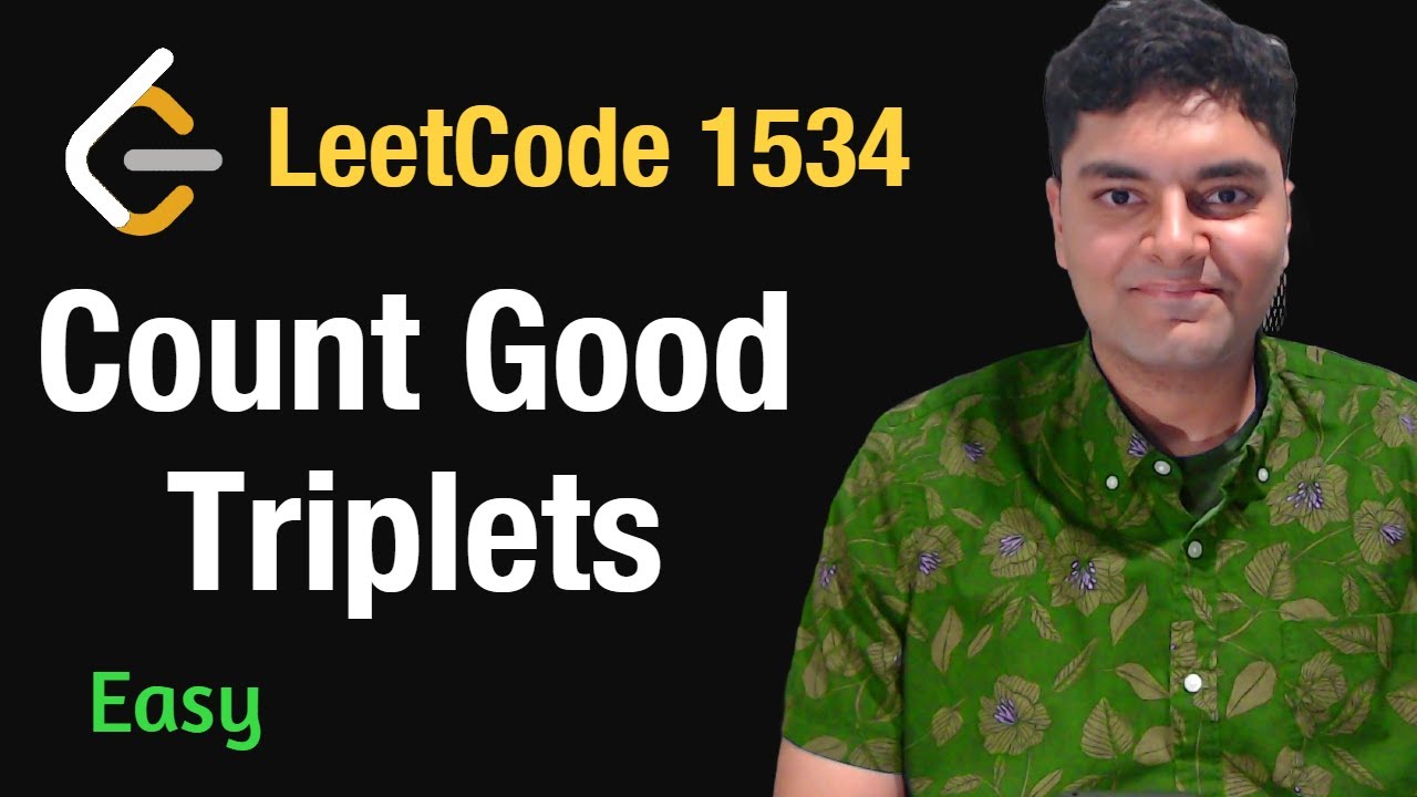 Count Good Triplets - Leetcode 1534 - Python