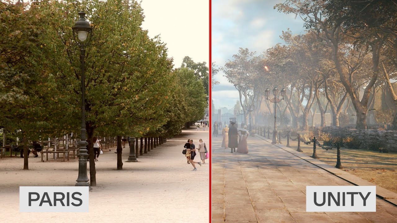 Assassin's Creed Unity: Real Life vs. In-Game Paris