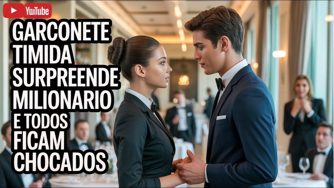 Milionário pede 'Simule um beijo por 10 minutos' e revela ação SURPREENDENTE da garçonete tímida!