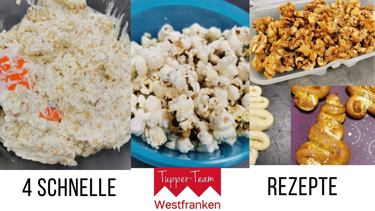 4 schnelle Rezepte|Tupperware