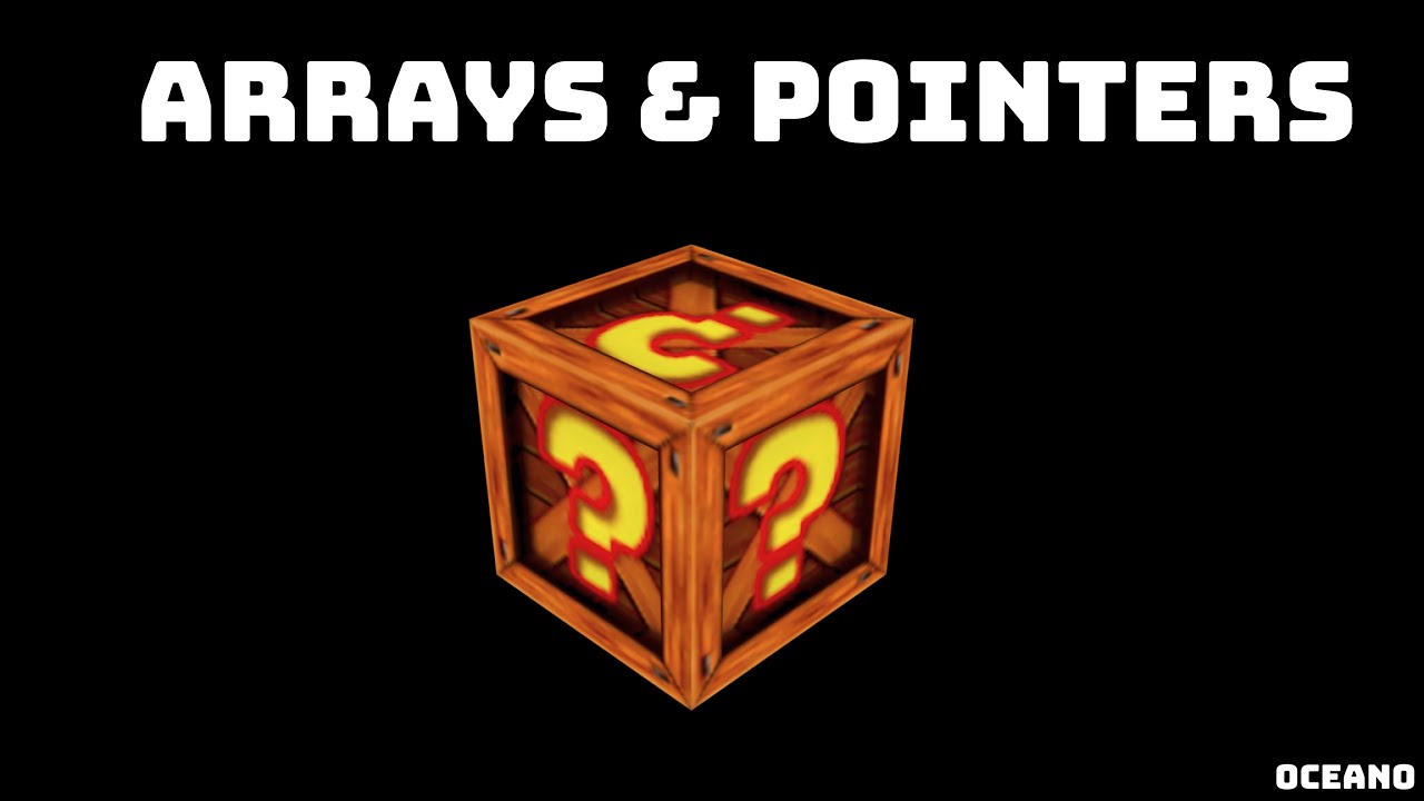 5.0.1 The C programming language: arrays and pointers