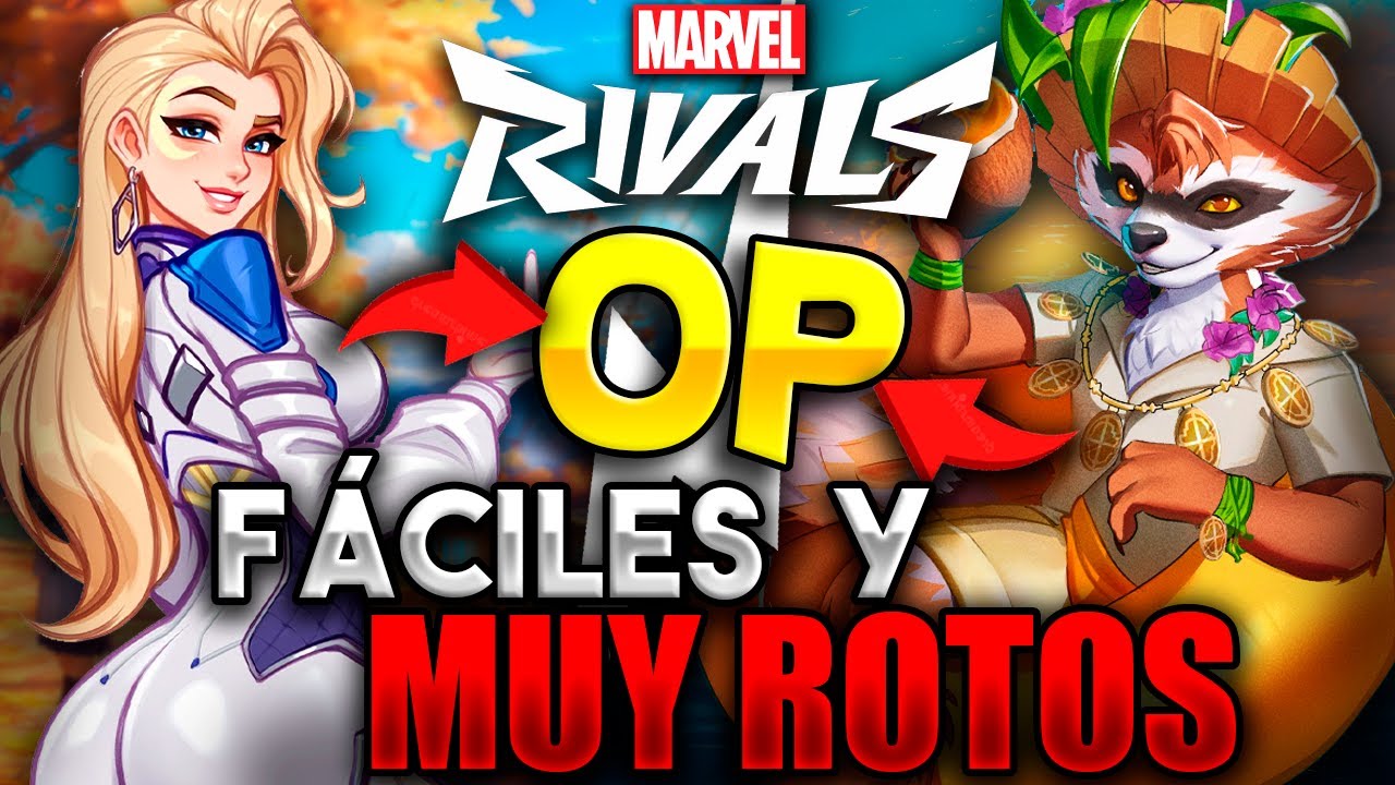 HÉROES para PRINCIPIANTES que DEBERÍAS USAR YA en MARVEL RIVALS 🔥| Marvel Rivals Guia Personajes