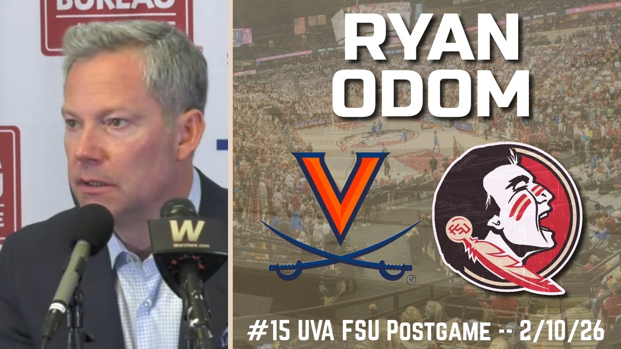 Баскетбол FSU | Райан Одом о победе UVA над Florida State со счетом 61-58 | Warchant