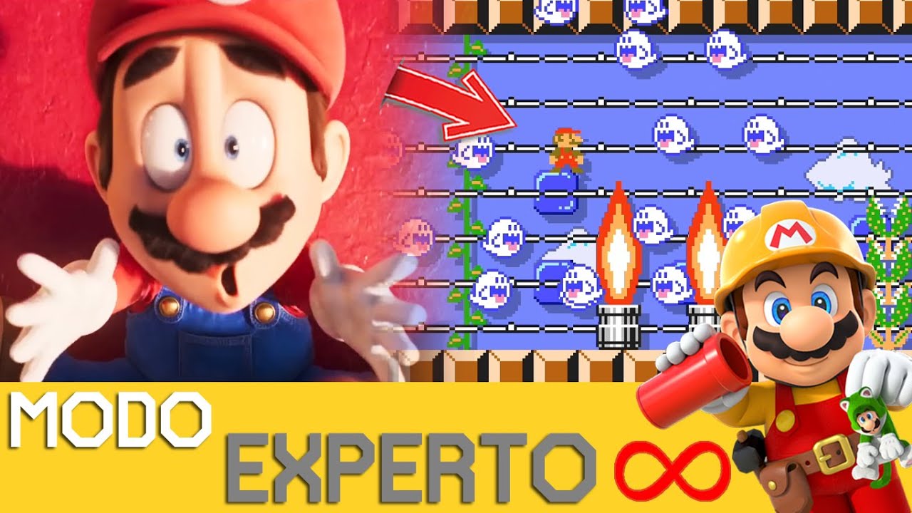 CUANDO TROPIEZAS 2 VECES CON EL MISMO TROLLEO...🤡 - EXPERTO INFINITO (NO SKIP) - SMM2 - ZetaSSJ