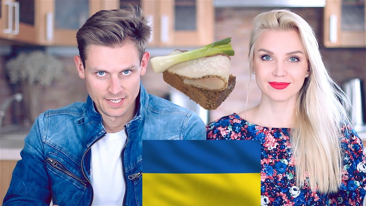 Пробуем Украинскую Еду! Trying Ukrainian Food!