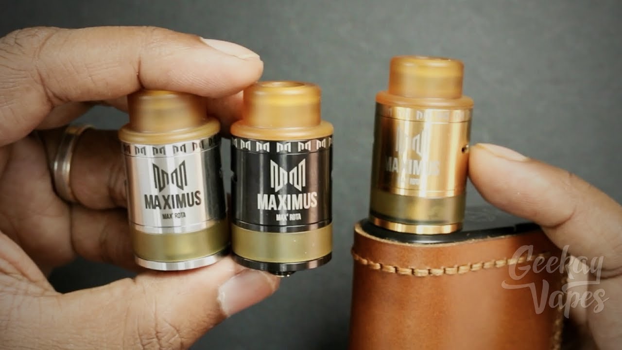 My Best RDTA for 2017 - Oumier Maximus Max