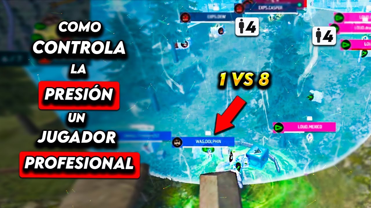 como LIDIAR con la PRESIÓN en Free Fire