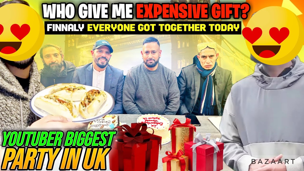 The Shocking Truth Behind the Craziest YouTube Party in the UK || Uk kashmir tv ||dadyal tv