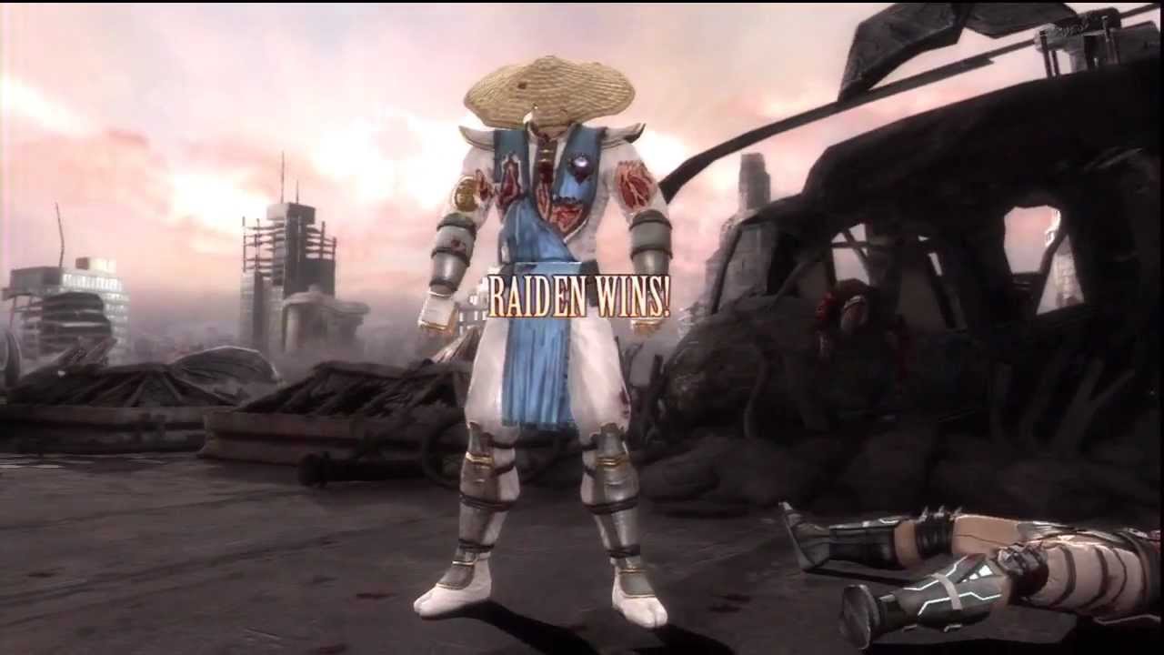 Mortal Kombat 9 - Phoenix (Raiden) vs Tekhead (Kung Lao & Kabal)