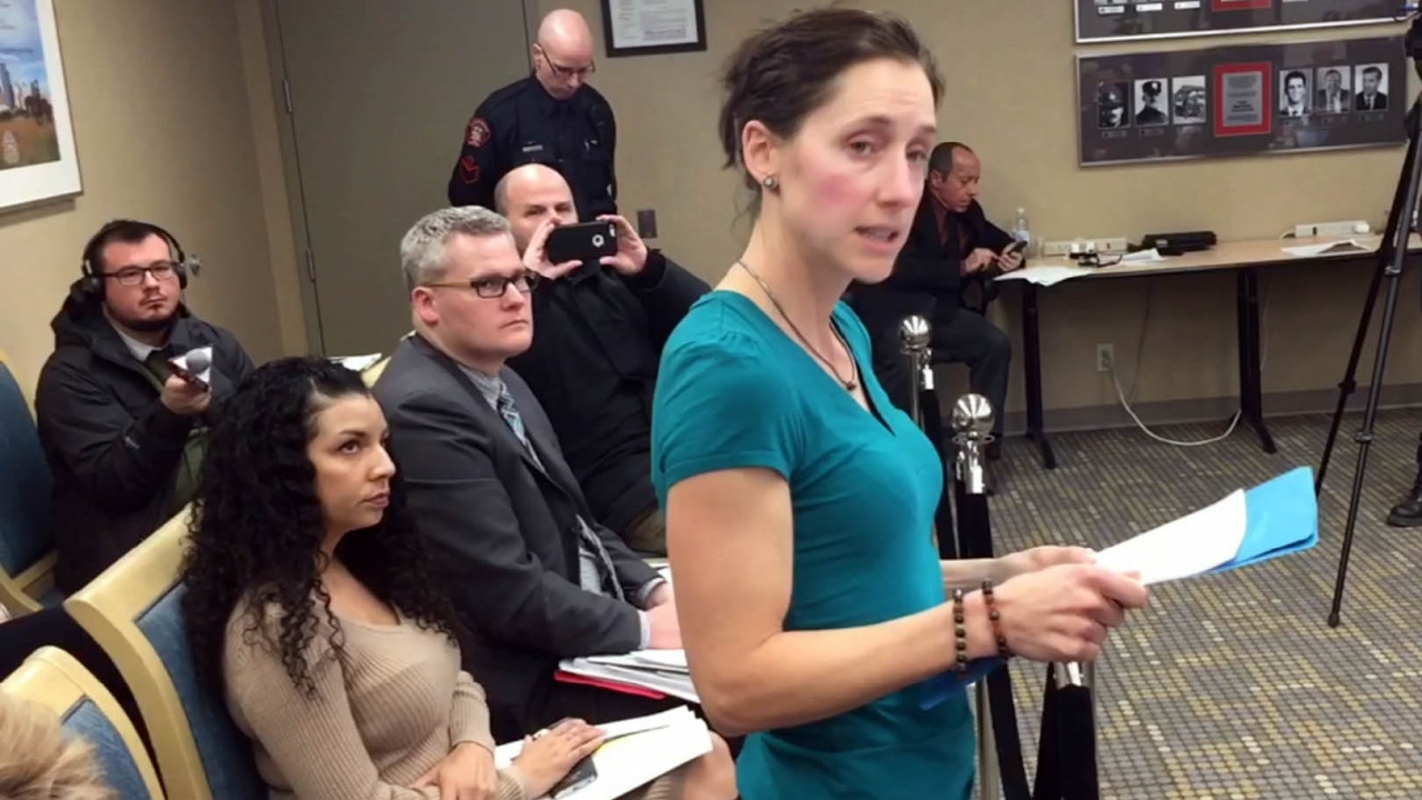 Calgary police officer tearfully, publicly, resigns
