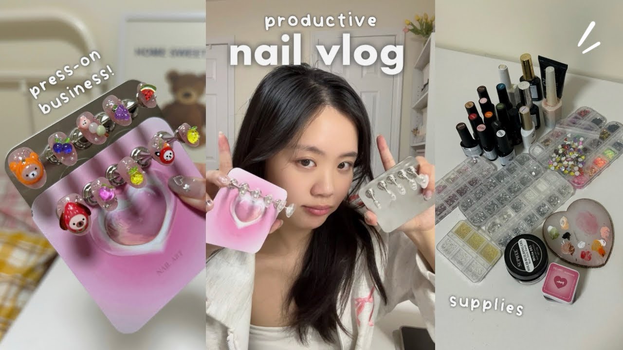 NAIL VLOG☁️: день из жизни мастера по наращиванию ногтей, начало занятий пилатесом🩰